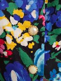 Image 6 of Leslie Fay Floral Print Button-Up