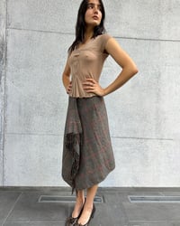 Image 2 of WOOL FRINGE SKIRT