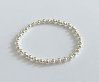 Image 3 of Mixed metal stacking stretch bracelet