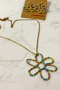 Sketch Bloom, pink, yellow, green, blue
