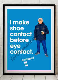 Image 1 of  ADIDAS SPEZIAL - SHOE BEFORE EYE THEMED PRINT A3/A4