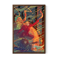 Image 1 of HIC SUNT LEONES - Red Rising Inspired Print 11x17