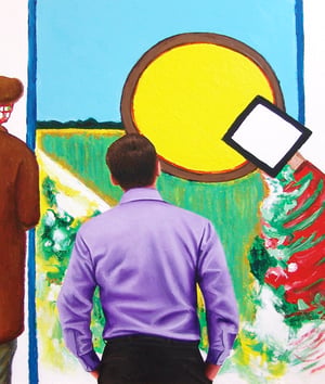 Image of In En Voor Het Schilderij