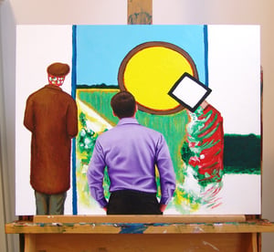Image of In En Voor Het Schilderij