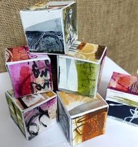 Image 2 of **NEW**Mixed Media Cubes on 17/10/26 at Clevedon Craft Centre 