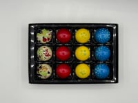 Image 2 of Enjoy a beautifully crafted box of 12 Creamie White Chocolates, made with 