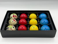 Image 3 of Enjoy a beautifully crafted box of 12 Creamie White Chocolates, made with 
