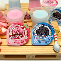 Image 1 of Tamon & Ouri Pudding Keychains 🍮