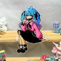 Image 5 of Jirai Kei Miku & Teto Vocaloid Sitting Standees