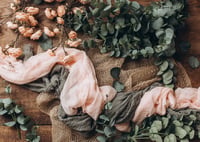 Image 5 of Eucalyptus and delicate roses set
