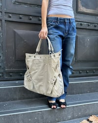 Image 11 of OFF-WHITE EYELET LEATHER BAG