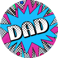 Image 6 of 👨‍👧‍👦 Happy Father’s Day 10-Inch 3D UV Printed Metal & Wood Door Sign Collection