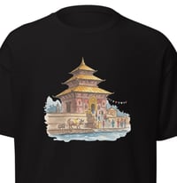 Image 4 of Temple Printed Tshirt Black/White 