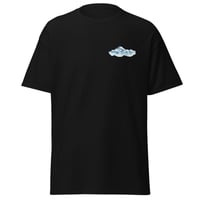 Image 1 of Mountain Pocket Print Tshirt Black/White