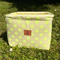 Image 3 of Sac Osiris Neon Pois (jaune, violet, rose)