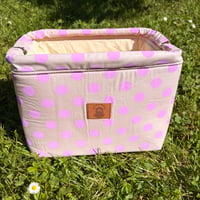Image 4 of Sac Osiris Neon Pois (jaune, violet, rose)