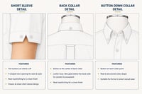 Image 3 of JEGGAE SHIRT MEN'S SHORT & LONG SLEEVE - JP02