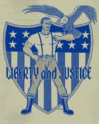 Image 2 of Liberty and Justice shield 