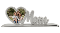 Scritta Mom con foto