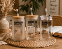 Image 1 of Nutrition Facts Relationship Collection – Boyfriend, Girlfriend, Husband & Wife Tumblers