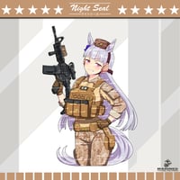 Image 2 of USMC x Waifus V.2 / Stickers 