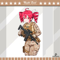 Image 3 of USMC x Waifus V.2 / Stickers 