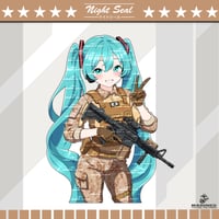 Image 5 of USMC x Waifus V.2 / Stickers 