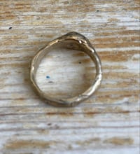 Image 4 of Brass ring with Cubic Zirconia 