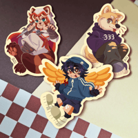 Polish Cave stickers | QSMP