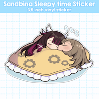 [PRE-ORDER] Sandbina sleepy time sticker
