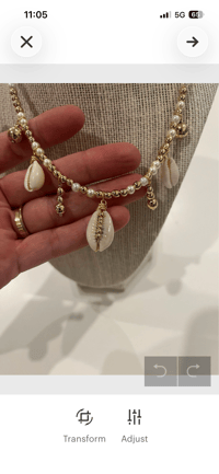 Image 3 of Red Fish Charm Necklace 