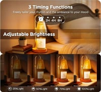 Image 4 of Elegant Golden Adjustable Candle Lamp