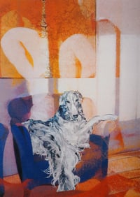 Image 2 of Her Favourite Chair A3 Screenprint