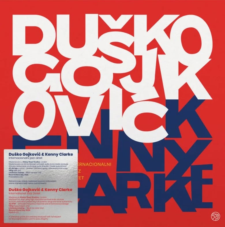 Image of Duško Gojković, Kenny Clarke-Internacionalni Jazz Oktet LP, Mascom MCRLP 503 (Reissue, 2026)