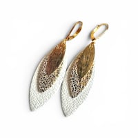 Image 1 of Boucles NATURA Blanc