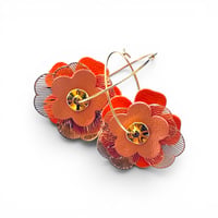 Image 2 of Boucles JOSIE Orange