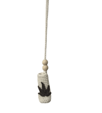 Image 2 of Lighter Holder w/ Strap - Brown on Glow in the Dark White