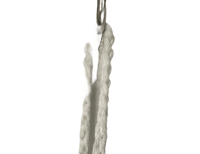 Image 3 of Lighter Holder w/ Strap - Brown on Glow in the Dark White