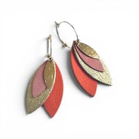 Image 1 of Boucles TILDA Orange