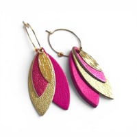 Image 1 of Boucles TILDA Rose