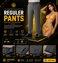 Image 5 of Justogel Reguler Pants Cotton Wool Soft