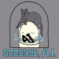 Image 3 of Pre-order: GOODBYE A.I. T-shirt