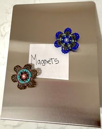 Beaded Magnets, Summer Petals, Large 