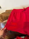 L RED CLIPPERS LOGO SHORTS RED INK