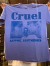 XL PURPLE/BLUE CRUEL **FADED/LITE PRINT