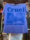M PURPLE/BLUE CRUEL **FADED/LITE PRINT