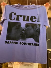 L PURPLE/BLACK CRUEL **FADED L/FACES DARK