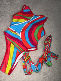 Image 1 of Colorful pcci bathing suit