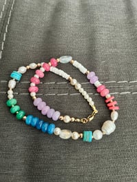 Image 3 of Freshwater Pearl And Gemstone Necklace 