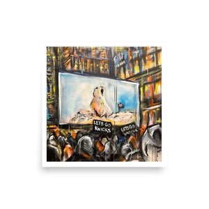 WE ARE THE NEW YORK KNICKS PRINT - 16x16"